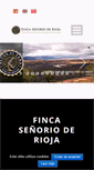 Mobile Screenshot of fincasenorioderioja.com